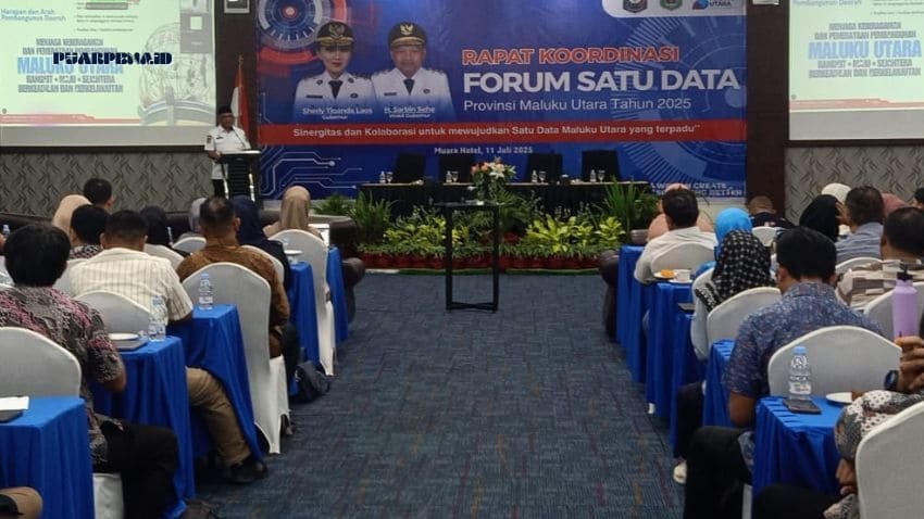 Buka Rakor Forum Satu Data, Sekda Malut Sentil soal Akurasi dan Validitas