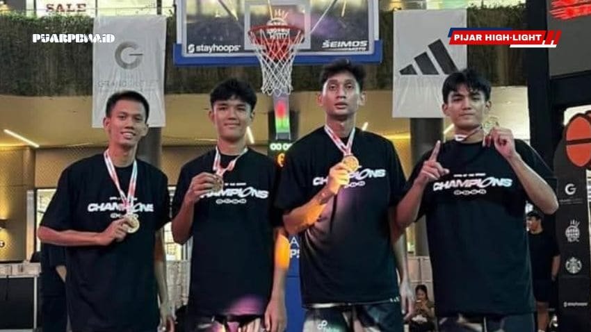 Tim Basketball 3×3 KU18 Malut Berjaya di Ajang <i>King of the Court</i>