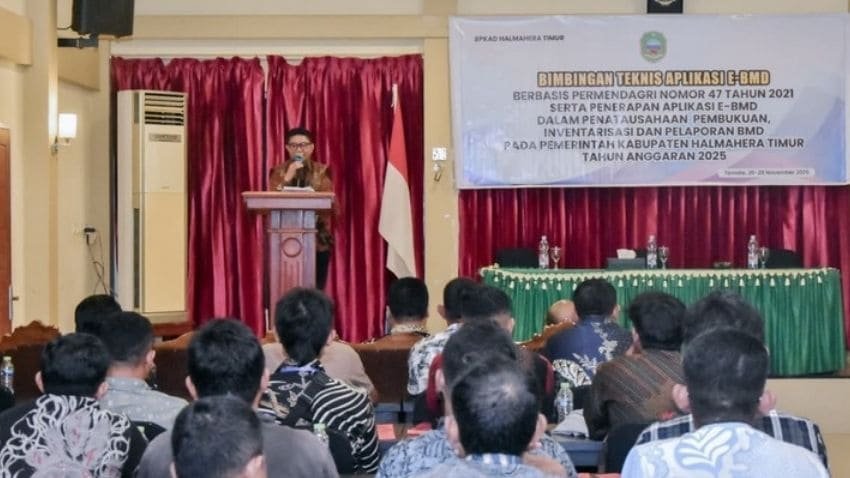 Tingkatkan Kompetensi SDM, BPKAD Haltim Gelar Bimtek Aplikasi e-BMD