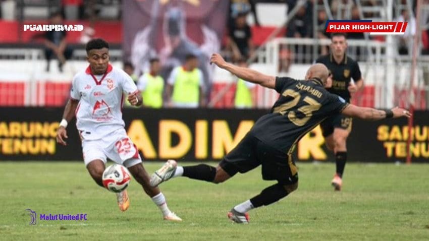 Malut United FC Pantang Menyerah Hingga Detik Akhir, Coach Hendri: “Ini Luar Biasa”