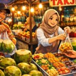 foto AI pedagang musiman