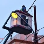 penerangan jalan jelang ramadhan