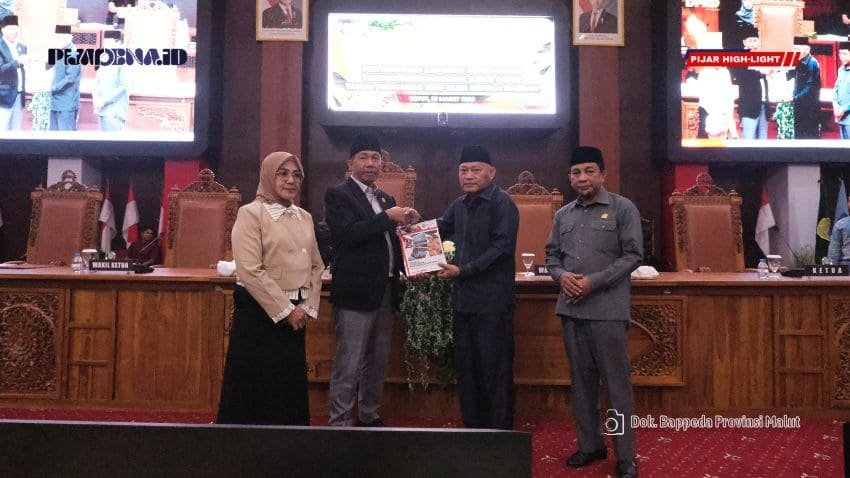 wagub syarbin sehe dprd malut lkpj 2025